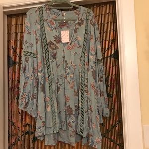 Free People Tunic Blouse NWT